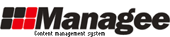 Managee / Content Management System